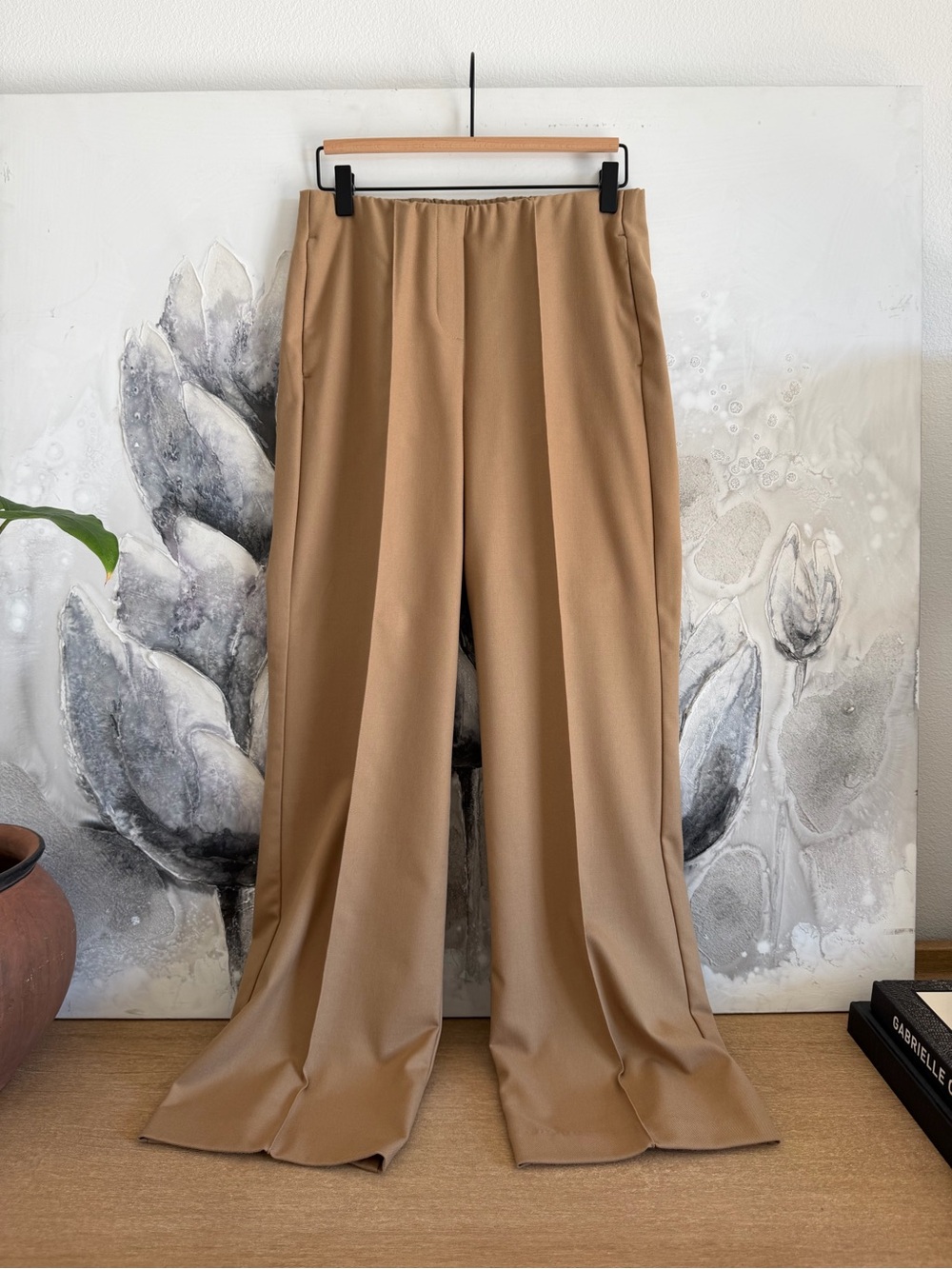 J. Jill Wide-Leg Pants in Camel